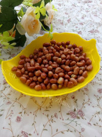 下酒菜糖炒花生