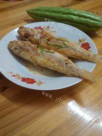 家常菜香煎金丝鱼