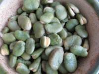 美味的油炸绿蚕豆做法图解5)