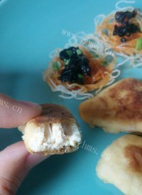 美味的香辣豆豉煎鱼籽做法图解7)