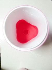 美味的紫薯酸奶做法图解4)