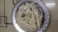 自制双粉金针菇蒸丝瓜做法图解2)
