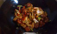 家常菜茄子烧肉
