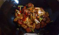 家常菜茄子烧肉