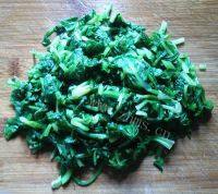 下酒菜菠菜拌花生米做法图解6)
