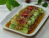家常菜蒜蓉黄瓜条
