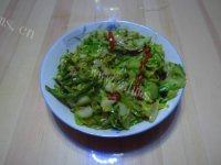 素炒包菜自制