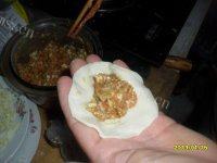 自己做的猪肉胡萝卜水饺做法图解11)