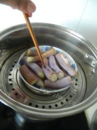 好吃的 家常凉拌茄子做法图解5)