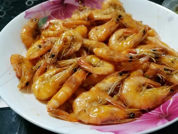 自制油爆虾