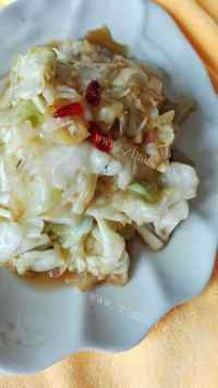 特色美食手撕包菜做法图解6)