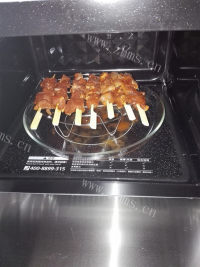 简单的微波烤肉串做法图解5)