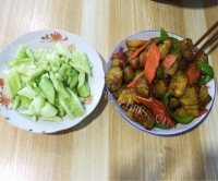 香喷喷的地三鲜做法图解9)