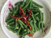 家常菜凉拌长豆角做法图解2)
