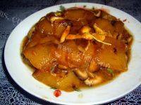 家常菜香菇烧冬瓜