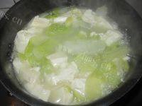 健康美食之白菜豆腐汤做法图解9)