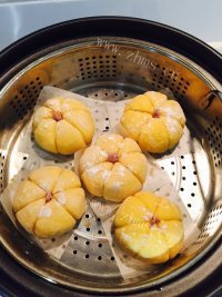 自制可爱小南瓜做法图解4)