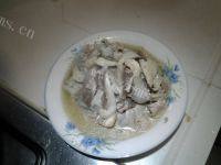 家常菜平菇炒肉丝