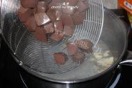 食欲满满的韭菜猪红汤做法图解6)