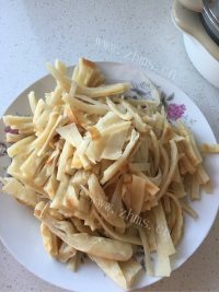 简单的素炒饼丝做法图解1)