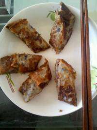 自制香糯玉米饼