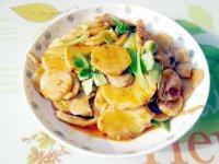 杏鲍菇炒肉片（简单版）做法图解4)