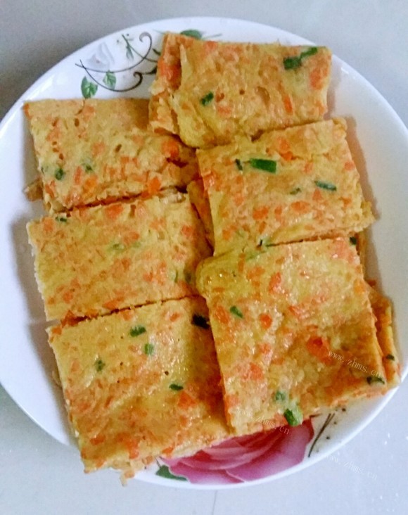 营养丰富的胡萝卜鸡蛋饼