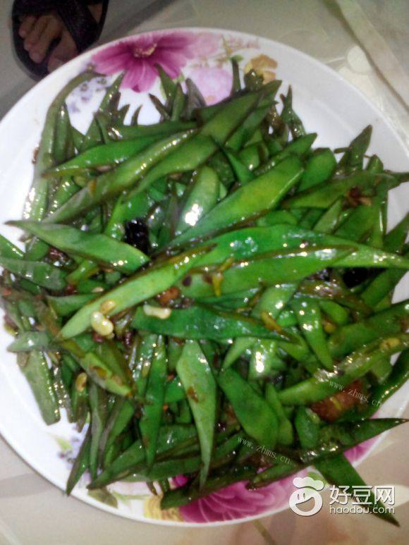 清炒芸豆丝