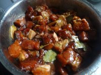 蛋黄肉粽做法图解6)