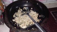 美味的杏鲍菇黄豆肉酱做法图解6)