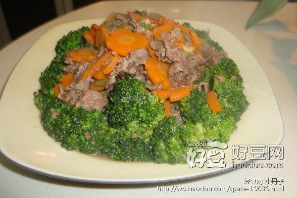 西兰花炒牛肉