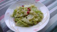 家常菜炝炒圆白菜