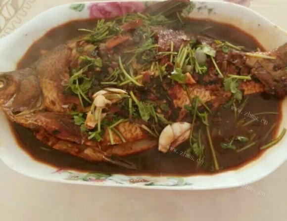 垂涎欲滴的红烧鲳鱼