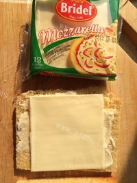 简单的火腿三明治做法图解7)