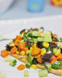 家常菜五彩豆腐