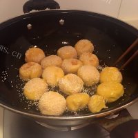 DIY南瓜饼做法图解6)