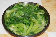 秀色可餐的白灼生菜做法图解4)