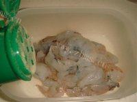 家常菜虾仁烧豆腐做法图解3)