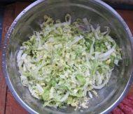 美味早餐白菜粥做法图解1)