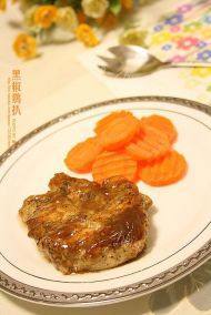 美味的黑椒鸡扒