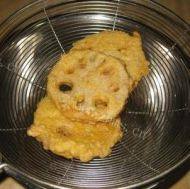 DIY美食炸藕夹做法图解9)