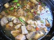 家常炖梭鱼做法图解6)