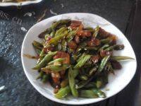 好吃的四季豆焖五花肉做法图解8)