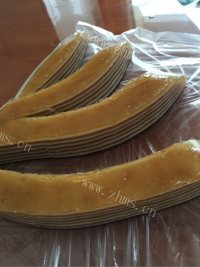 自制椰汁马蹄糕做法图解4)