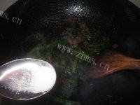 味道不错的豆豉鲮鱼油麦菜做法图解5)