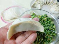 自己做的荠菜鸡蛋水饺做法图解5)