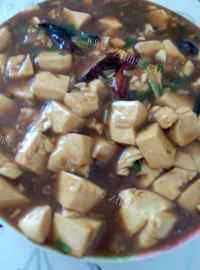 家常菜葱香豆腐