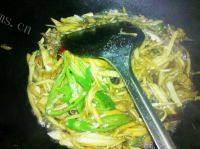 自己做的茭白炒肉