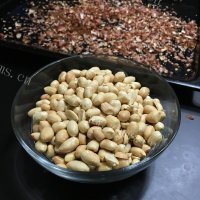 自制芝麻花生糖做法图解3)