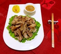 美味的剔骨肉蘸酱做法图解12)